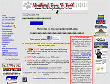Tablet Screenshot of blackdogdualsport.com